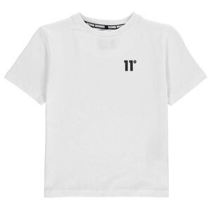11 Degrees Childrens/Kids Core T-Shirt / White